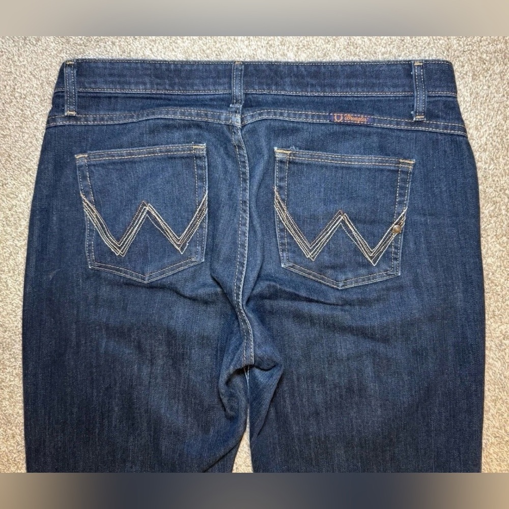 Wrangler Q Baby Jeans Women's Size 11/12 X34
Denim Blue No Gap Waistband 34x34 - Picture 5 of 10